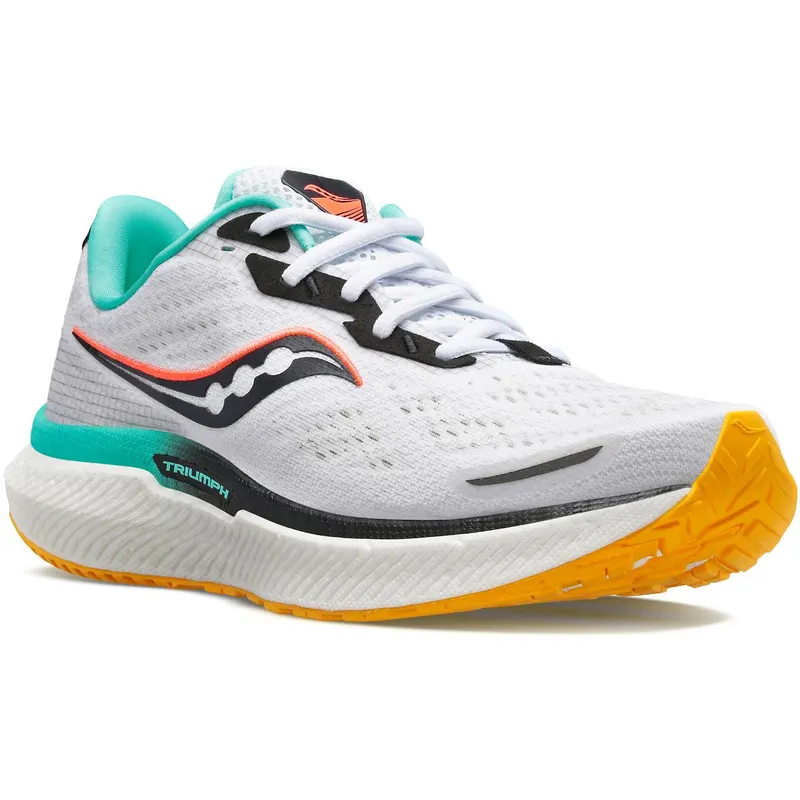 Saucony Triumph 19 White / ViZi (S10678-84)