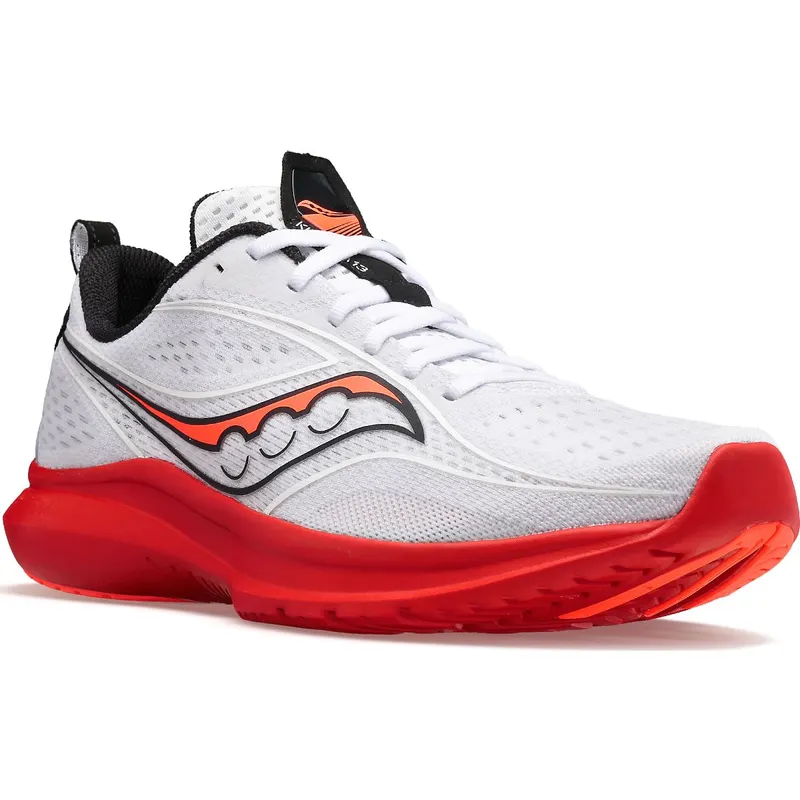 Saucony Kinvara 13 White / Black / ViZi (S20723-85)