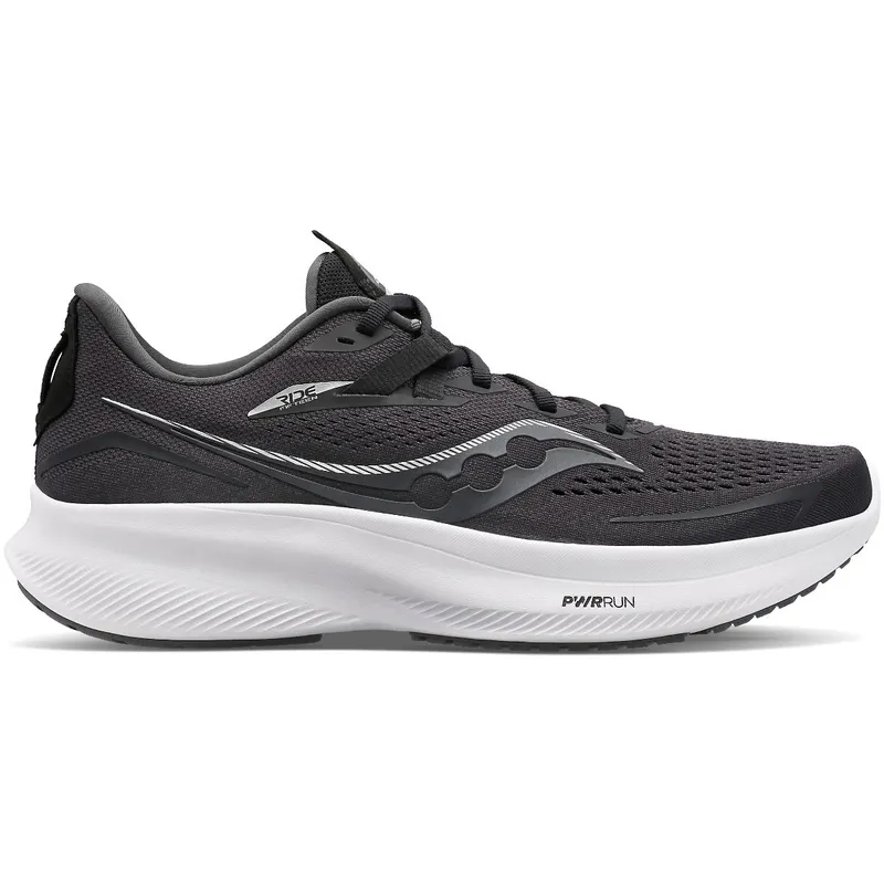 Saucony Ride 15 Wide Black / White (S20730-05)