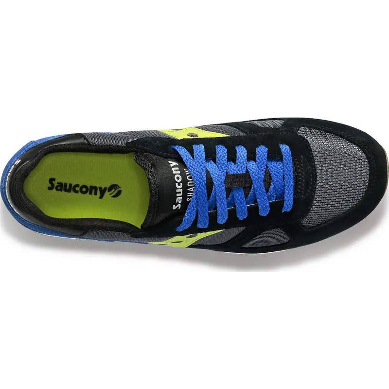 Saucony Shadow Original Black / Lime / Blue (S2108-819)