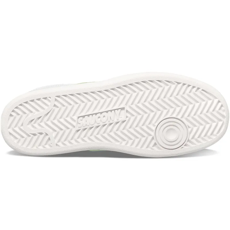 Saucony Jazz Court Metallic White / Light Green (S60555-32)