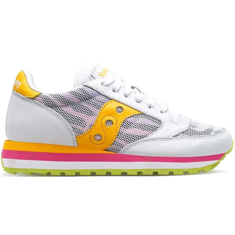 Saucony Jazz Triple Zebra White / Yellow (S60640-1)