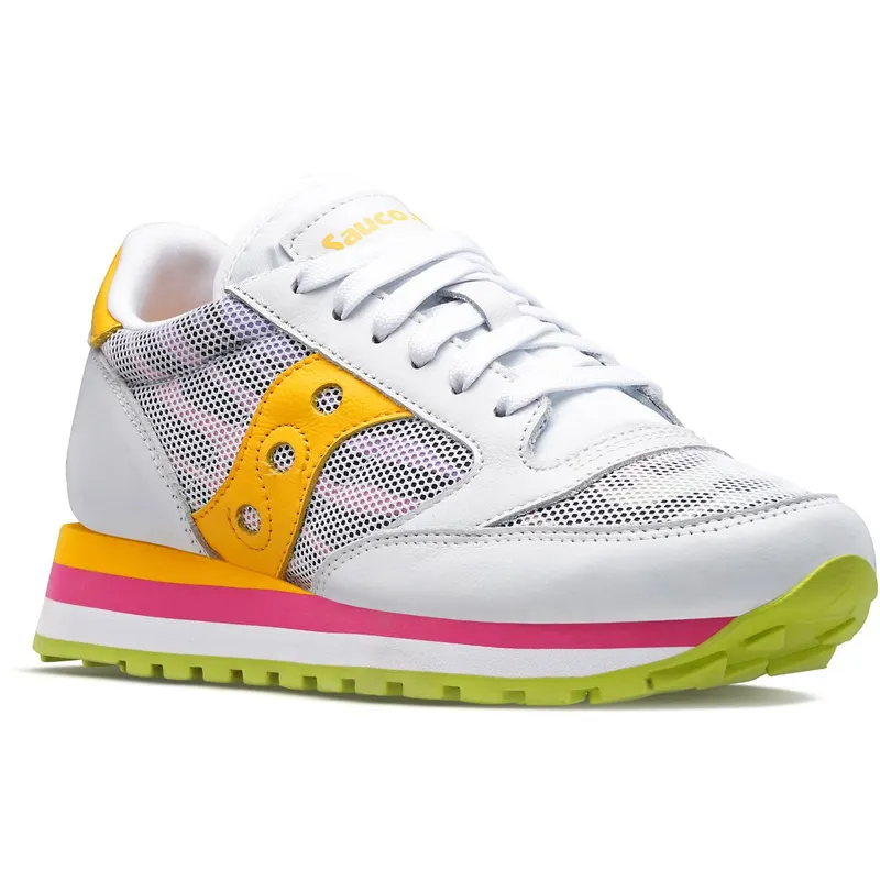 Saucony Jazz Triple Zebra White / Yellow (S60640-1)
