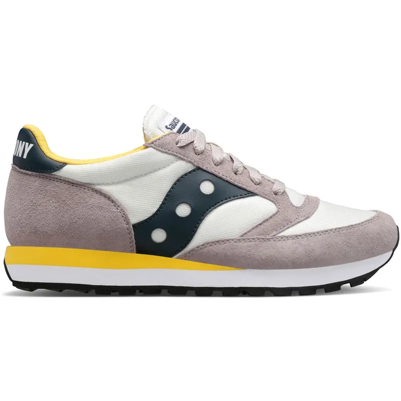 Saucony Jazz 81 Light Grey / Navy / Yellow (S70539-51)