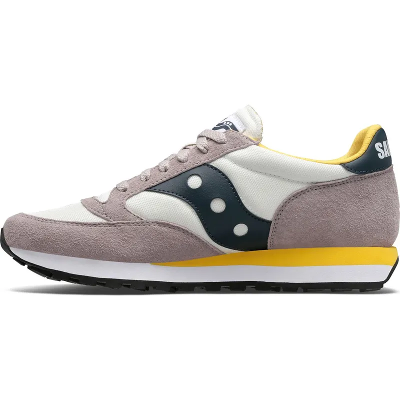 Saucony Jazz 81 Light Grey / Navy / Yellow (S70539-51)