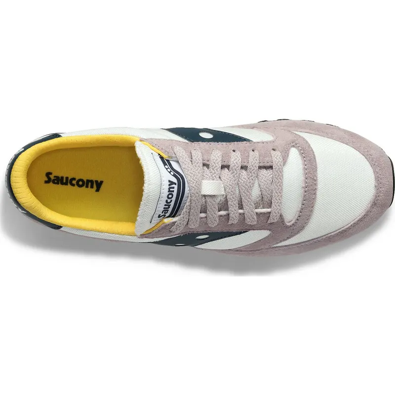 Saucony Jazz 81 Light Grey / Navy / Yellow (S70539-51)