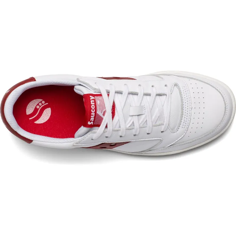 Saucony Jazz Court White / Red (S70555-6)