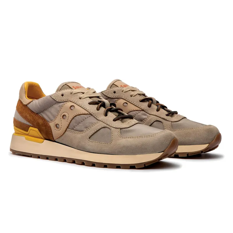 Saucony Shadow Original Grey / Tan (S70593-2)