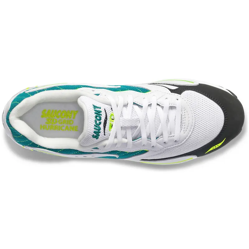 Saucony 3D Grid Hurricane White / Green (S70646-1)