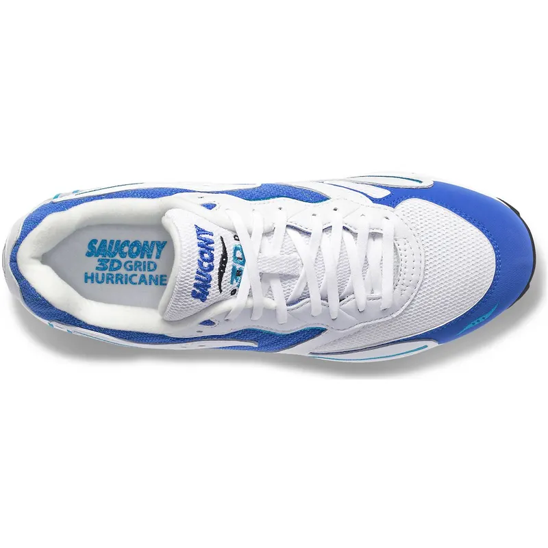 Saucony 3D Grid Hurricane White / Royal (S70646-2)