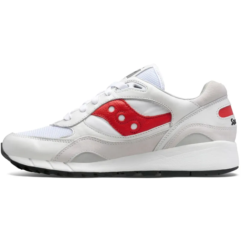Saucony Shadow 6000 Premium White / Red (S70668-2)