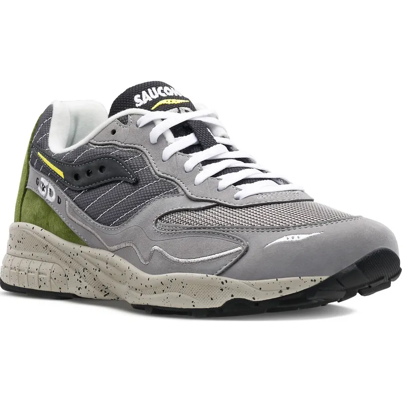 Saucony 3D Grid Hurricane Premium Dark Grey / Light Grey (S70670-1)