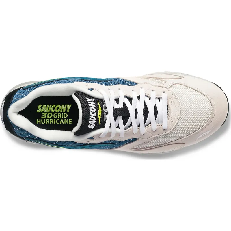 Saucony 3D Grid Hurricane Premium Cream / Blue (S70670-2)