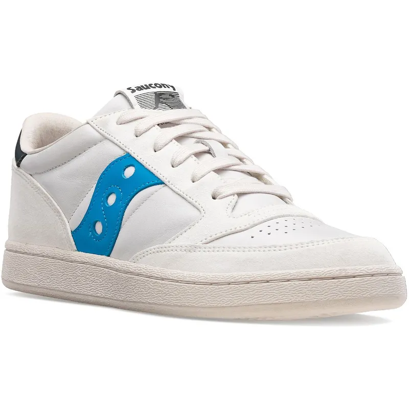 Saucony Jazz Court Premium White / Royal (S70671-3)