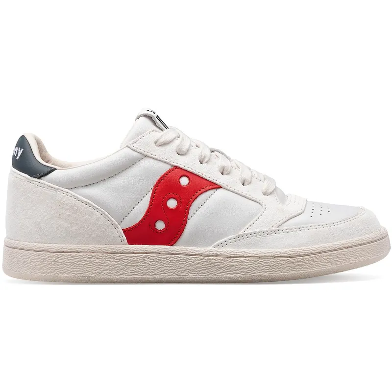 Saucony Jazz Court Premium White / Red (S70671-4)
