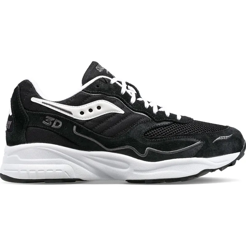 Saucony 3D Grid Hurricane Black / White (S70699-2)