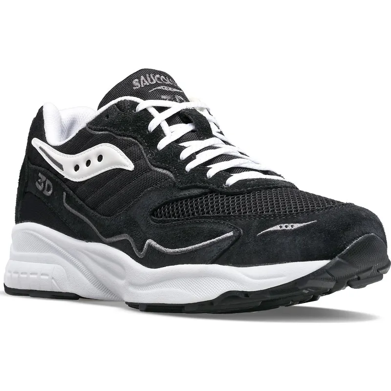 Saucony 3D Grid Hurricane Black / White (S70699-2)
