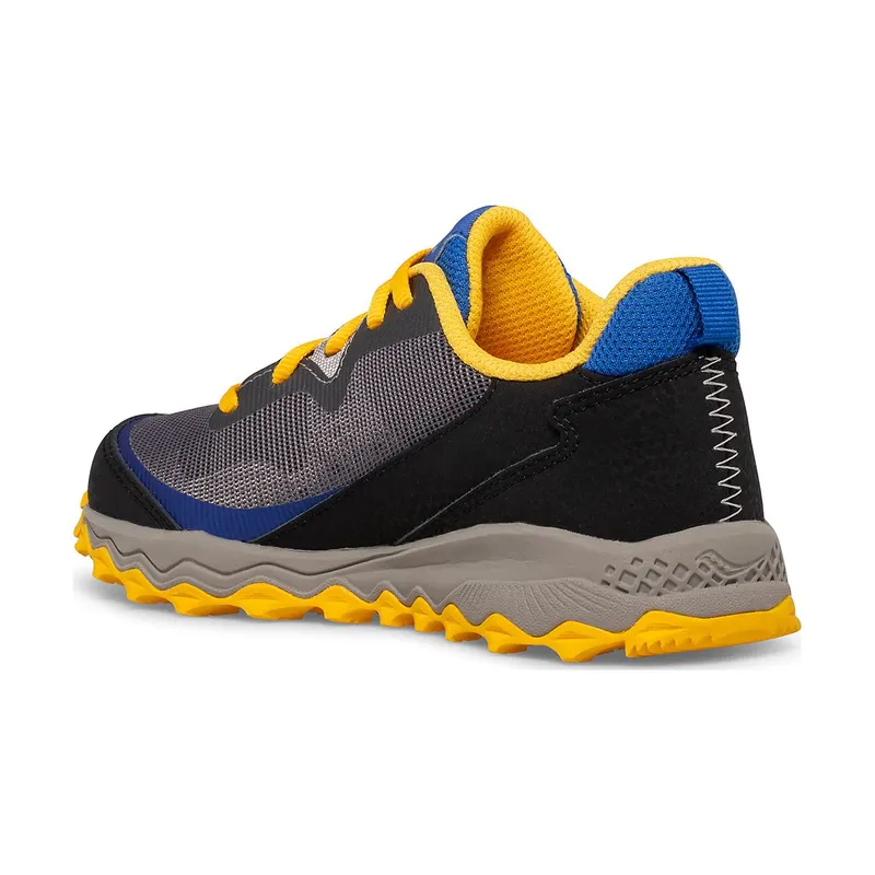 Saucony Peregrine 11 Shield Sneaker Grey / Blue / Gold (SK265795)