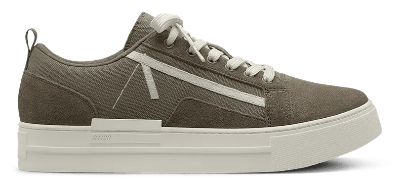 Arkk Sommr Canvas PET Suede R-H20 Granite Green Marshmallow (CO6608-0034-M)