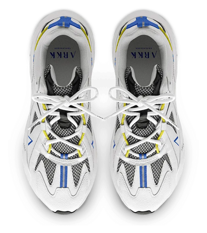 Arkk Tuzon Leather W13 White Amparo Blue (CR6509-0010-M)