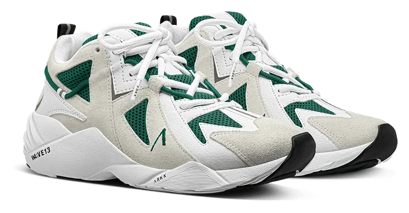 Arkk Tuzon Suede W13 White Evergreen (CR6503-0010-M)