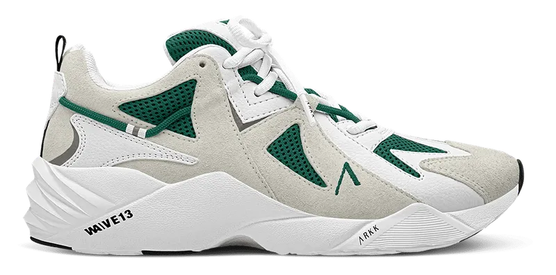 Arkk Tuzon Suede W13 White Evergreen (CR6503-0010-M)