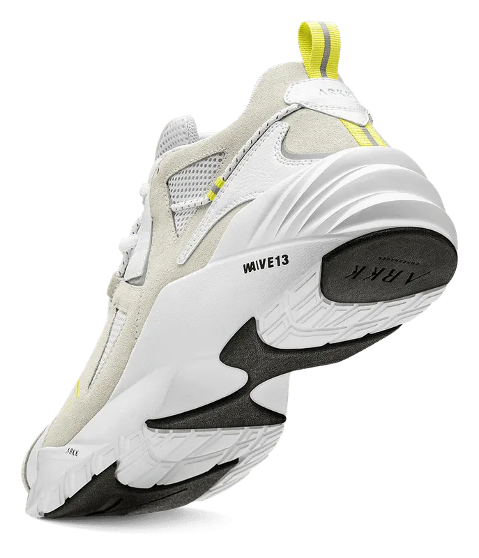 Arkk Tuzon Suede W13 White Neon Yellow (CR6500-0010-M)
