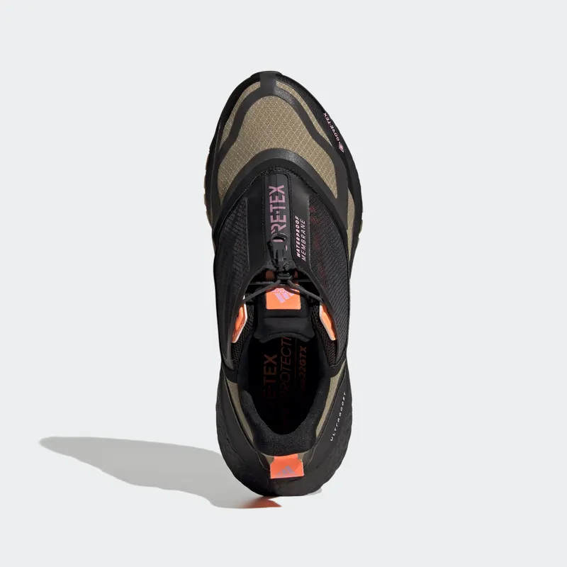 adidas Ultraboost 22 GORE-TEX Orbit Green / Night Metallic / Beam Orange (GZ6876)