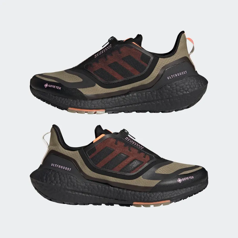 adidas Ultraboost 22 GORE-TEX Orbit Green / Night Metallic / Beam Orange (GZ6876)