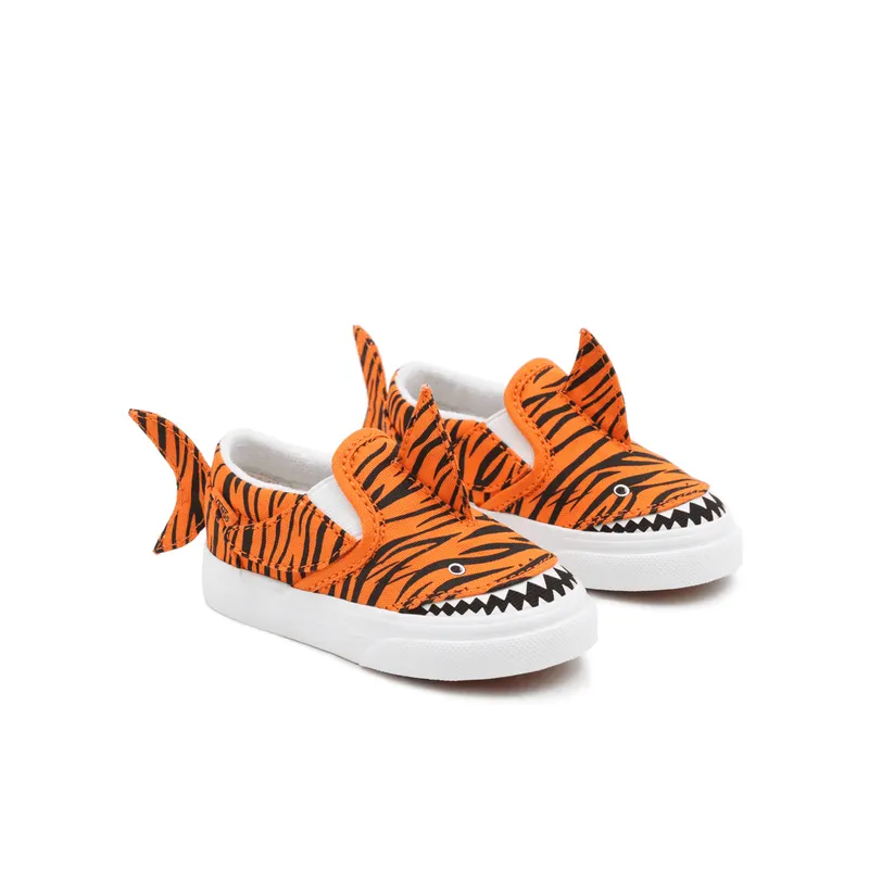 VANS Slip-on Shark Velcro Oranje (VN0A7Q4Z8CF)