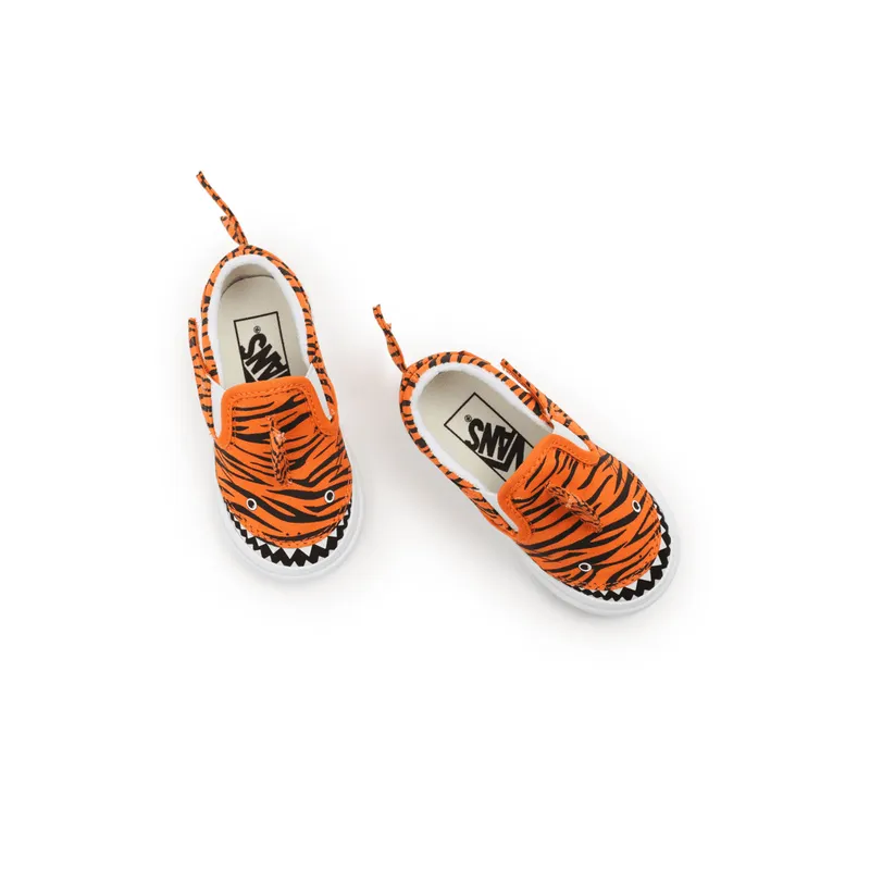VANS Slip-on Shark Velcro Oranje (VN0A7Q4Z8CF)