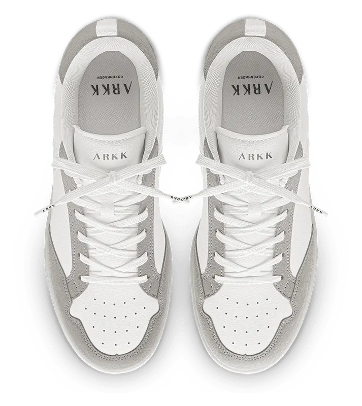 Arkk Visuklass Leather Suede S-C18 White Marshmallow (CR5910-0010-W)