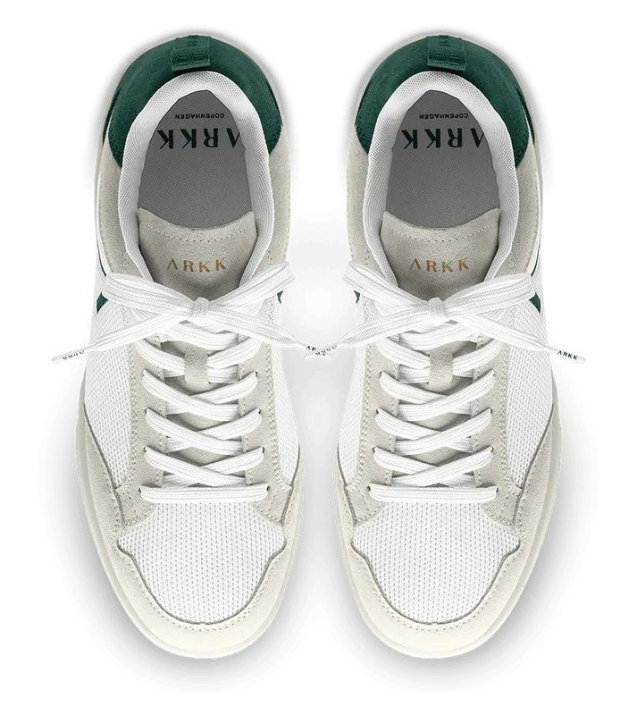 Arkk Visuklass Mesh Suede S-C18 White Evergreen (CR5939-0010-W)