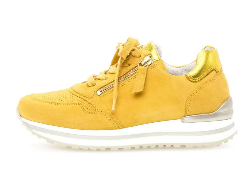 Gabor Lage sneakers Geel (66.528.22)