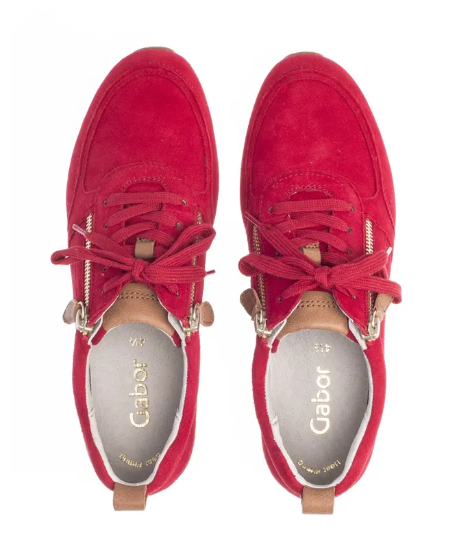Gabor Lage sneakers Rood (83.431.15)