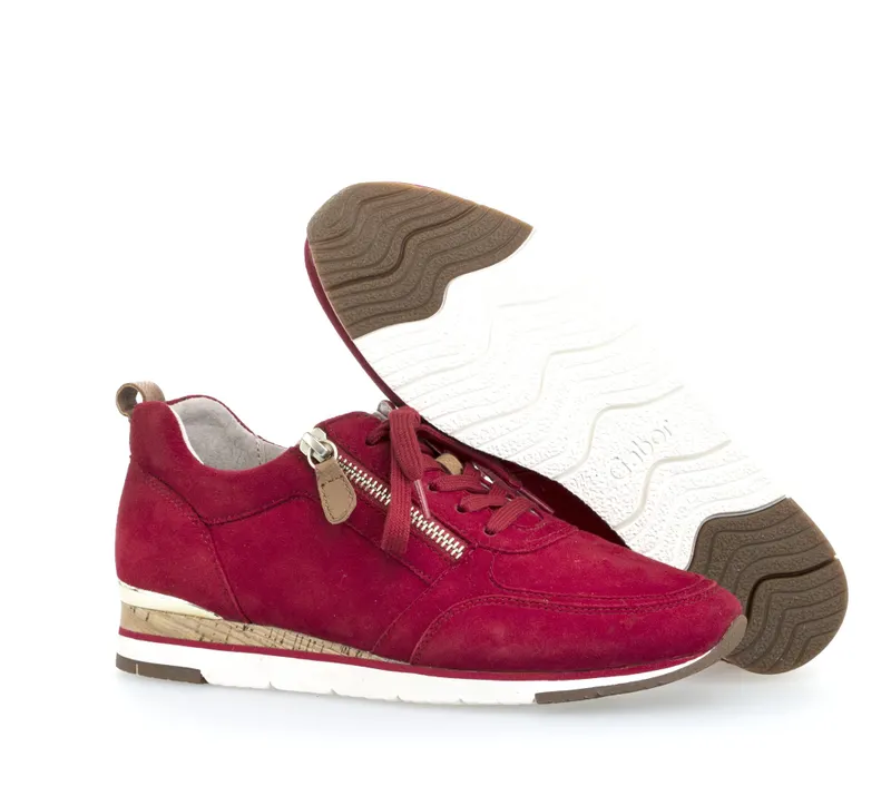 Gabor Lage sneakers Rood (83.431.15)