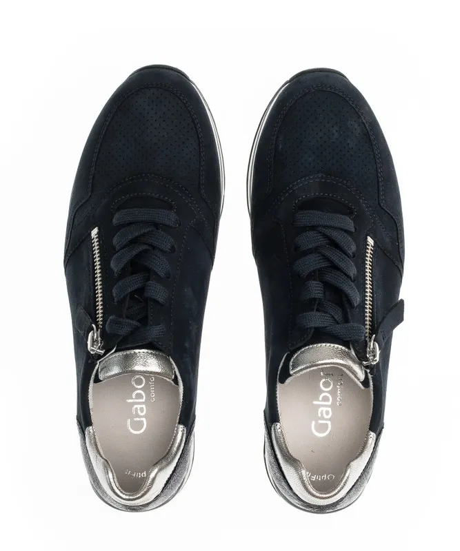 Gabor Lage sneakers Blauw (86.528.07)