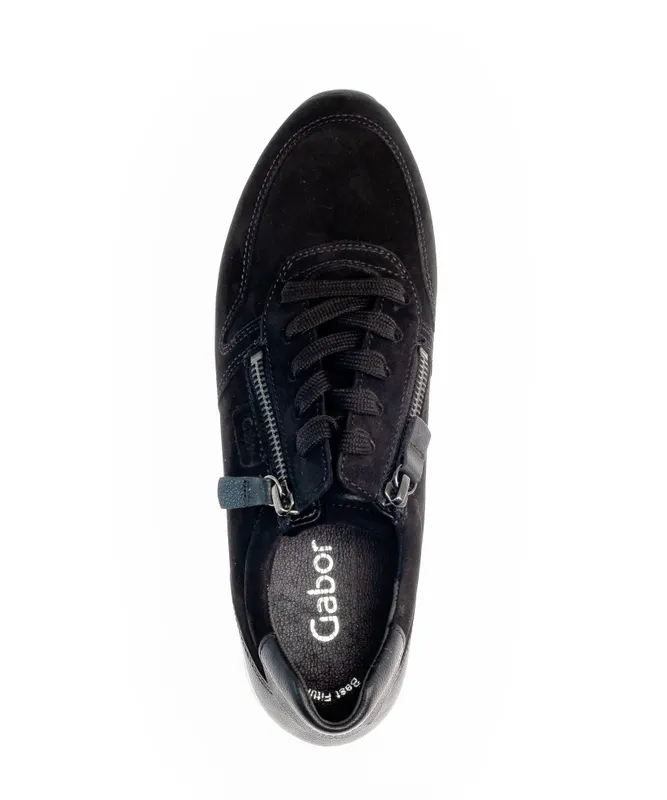 Gabor Lage sneakers Zwart (93.450.17)