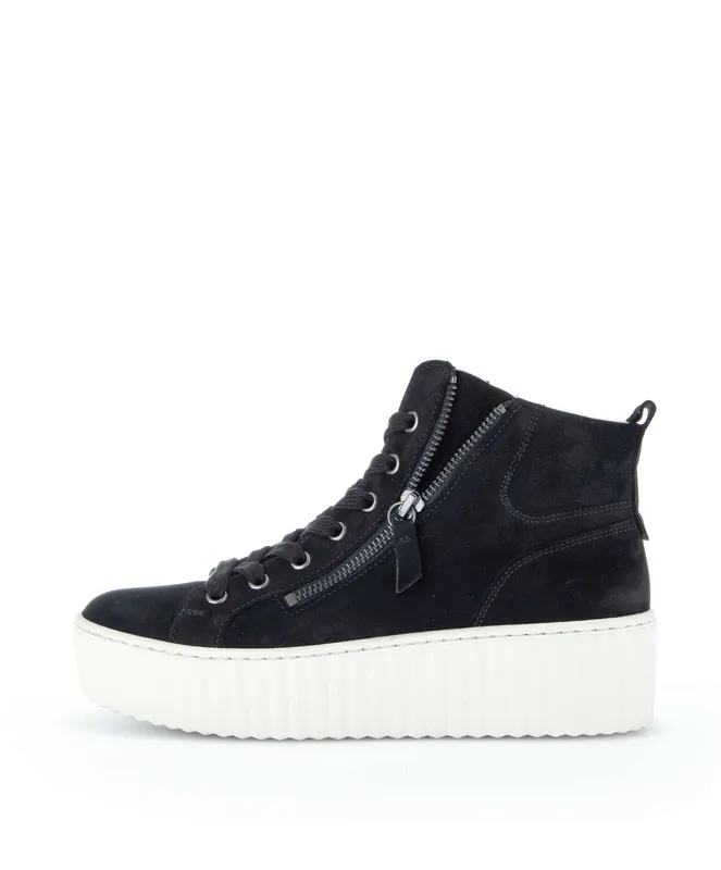 Gabor Hoge sneakers Zwart (93.710.17)