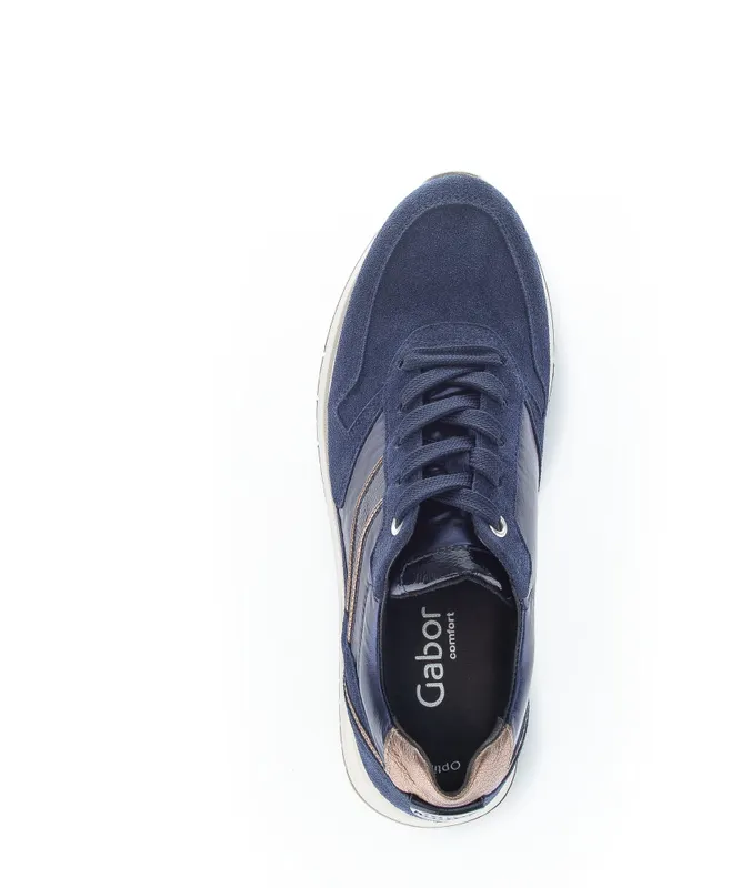 Gabor Lage sneakers Blauw (96.445.36)