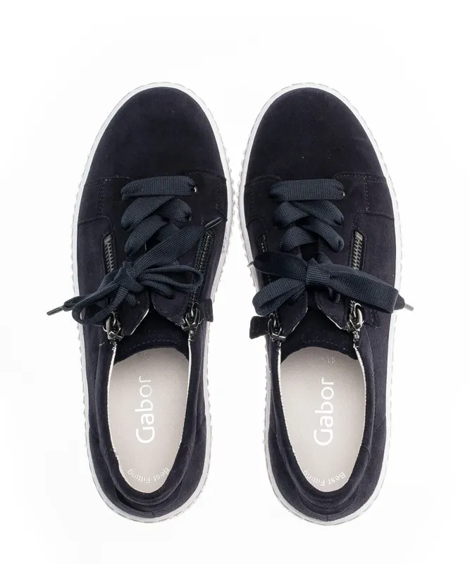 Gabor Lage sneakers Blauw (93.334.16)