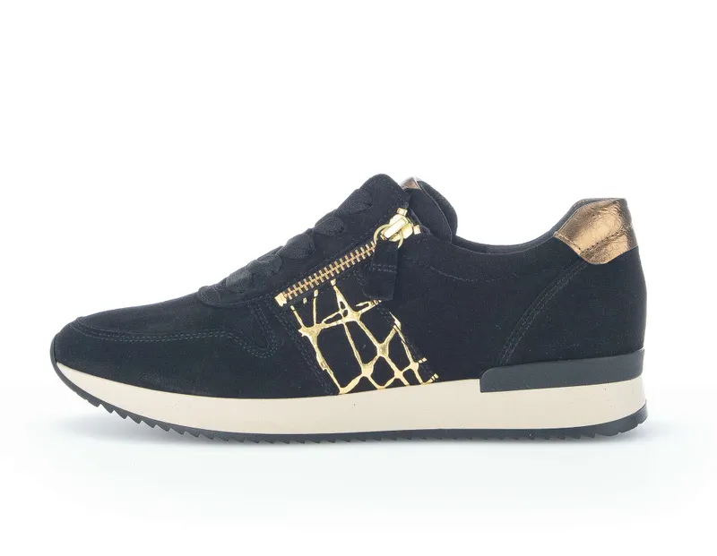 Gabor Lage sneakers Zwart (93.420.37)