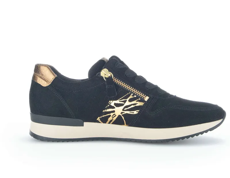 Gabor Lage sneakers Zwart (93.420.37)