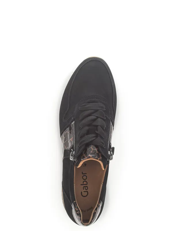 Gabor Lage sneakers Zwart (93.420.30)