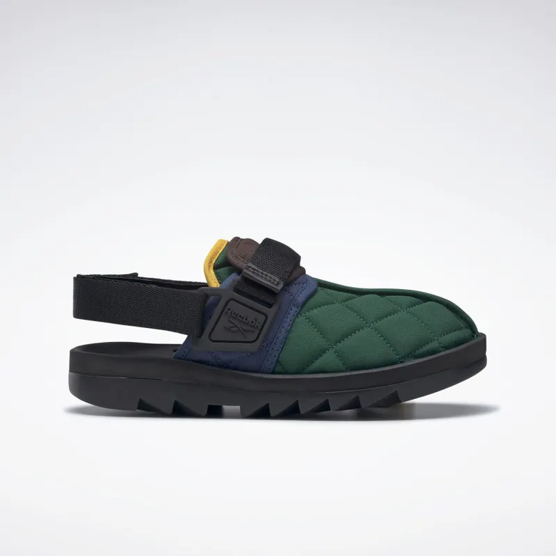Reebok Beatnik Slippers Batik Blue / Dark Brown / Flash Red (HQ6251)
