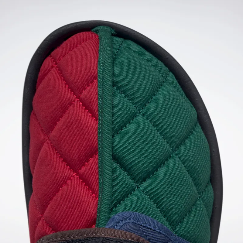 Reebok Beatnik Slippers Batik Blue / Dark Brown / Flash Red (HQ6251)