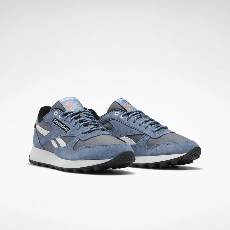 Reebok Classic Leather Cold Grey 6 / Blue Slate / Core Black (GX4807)