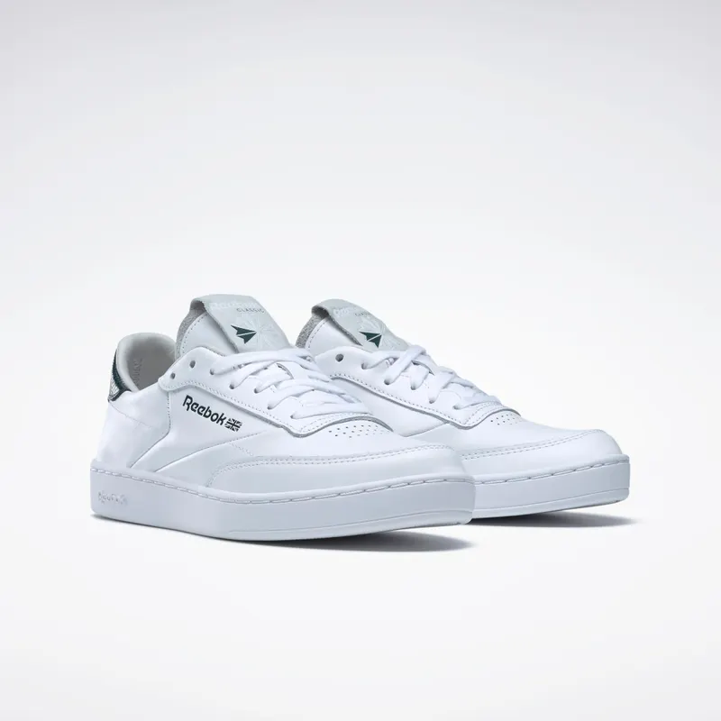 Reebok Club C Clean Cloud White / Forest Green / Pure Grey 2 (GZ2236)