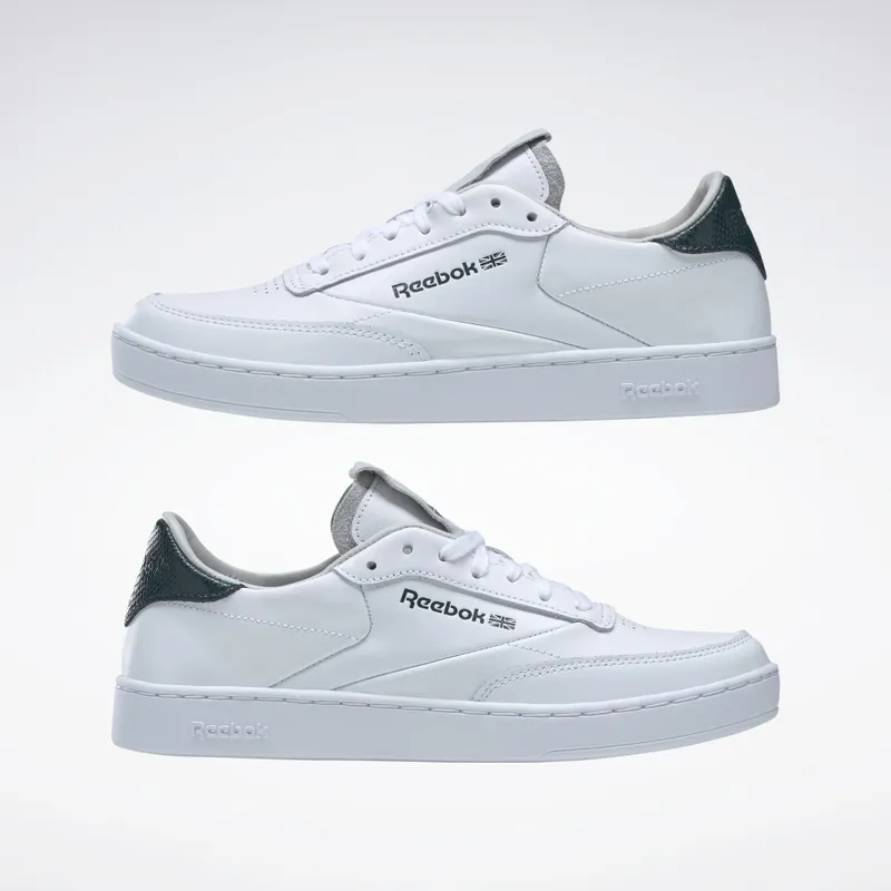 Reebok Club C Clean Cloud White / Forest Green / Pure Grey 2 (GZ2236)