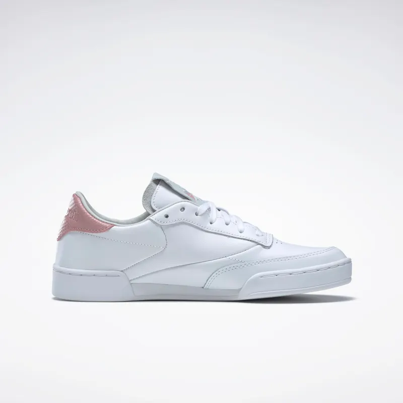 Reebok Club C Clean Cloud White / Smoky Rose / Pure Grey 2 (GZ2237)